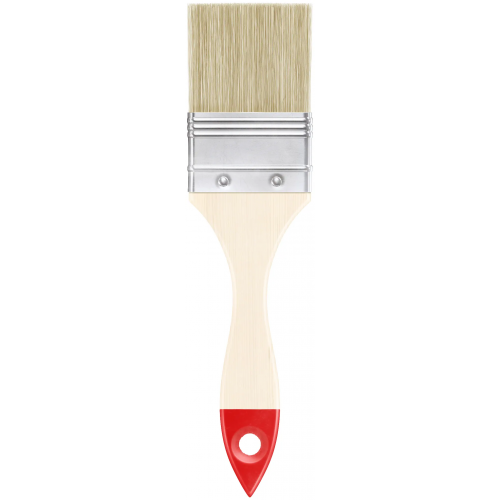 Кисть флейцевая Color Expert 60 мм натуральная щетина/дерево лакированное
