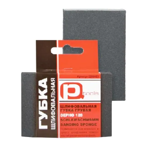 Губка шлифовальная PQtools 100*70 мм средняя жесткость