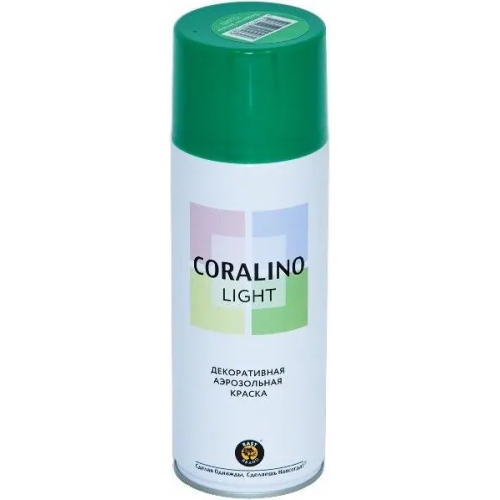 Декоративная аэрозольная краска East Brand Coralino Light 520 мл весенняя зелень