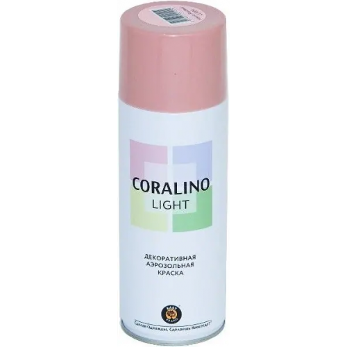 Декоративная аэрозольная краска East Brand Coralino Light 520 мл нежно розовая