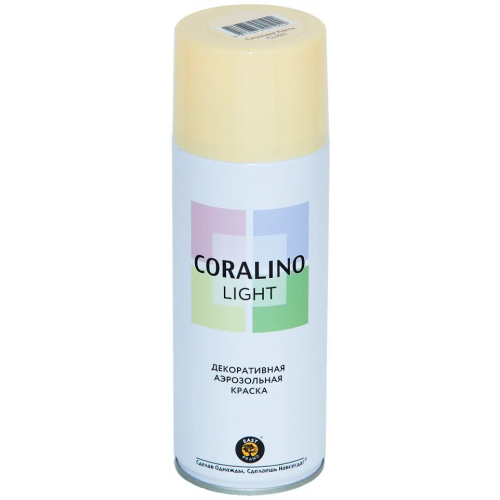 Декоративная аэрозольная краска East Brand Coralino Light 520 мл слоновая кость