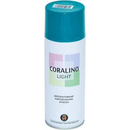 Декоративная аэрозольная краска East Brand Coralino Light 520 мл зеленый опал