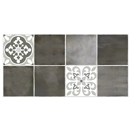 Коллекция Азори Glam Glam Mocca Ornament 1 плитка настенная