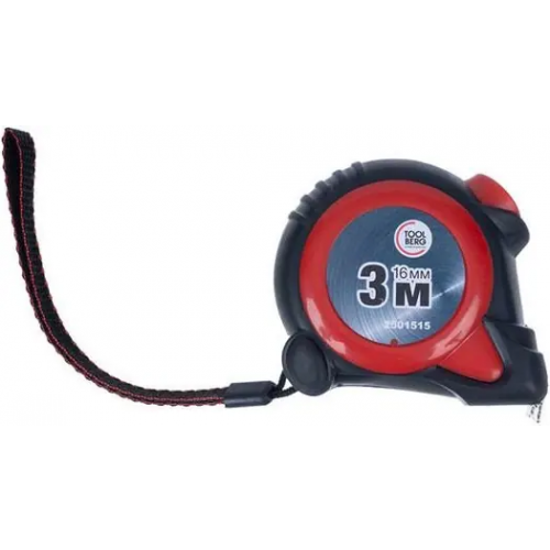 Рулетка PQtools Автостоп 3 м*16 мм