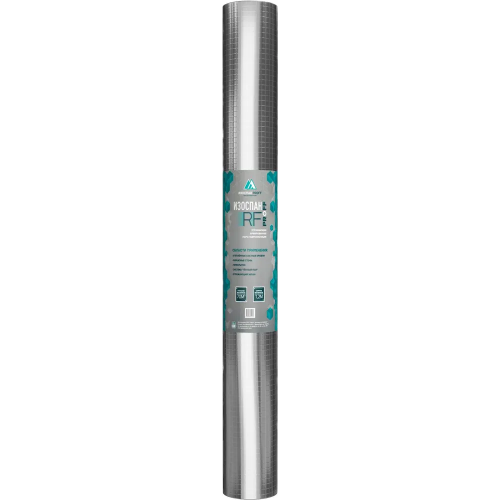 Отражающая армированная паро гидроизоляция Изоспан Proff RF 1.2*58.33 м