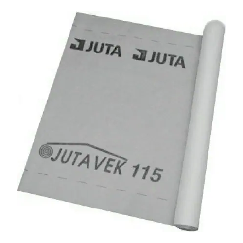 Подкровельная супердиффузионная мембрана Juta Ютавек 115 1.5*50 м серая