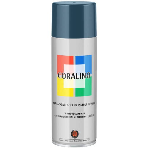 Акриловая аэрозольная краска универсальная East Brand Coralino 520 мл зеленый мох RAL 6005 глянцевая