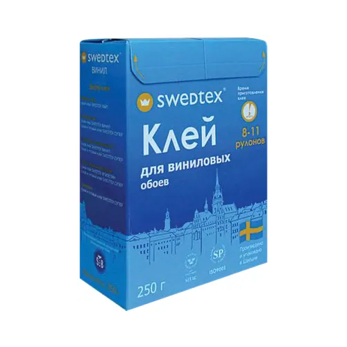 Клей для виниловых обоев Swedtex Винил 250 г
