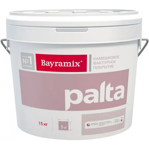 Декоративная камешковая штукатурка Bayramix Palta 15 кг 0.5 1 мм