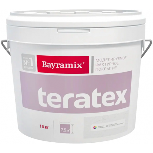 Моделируемая декоративная штукатурка Bayramix Teratex 15 кг