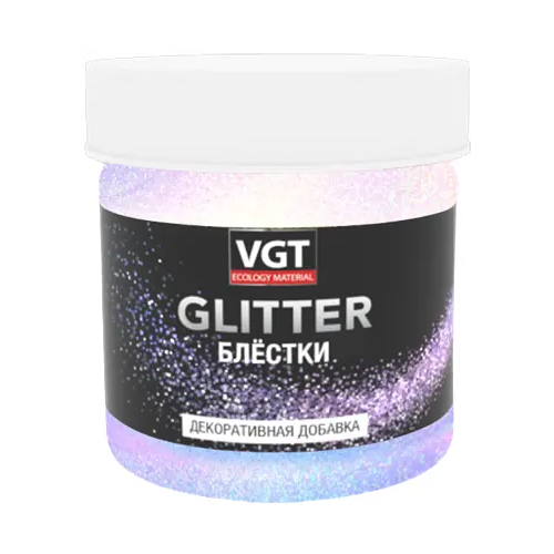 Блестки декоративная добавка ВГТ Glitter 50 г хамелеон