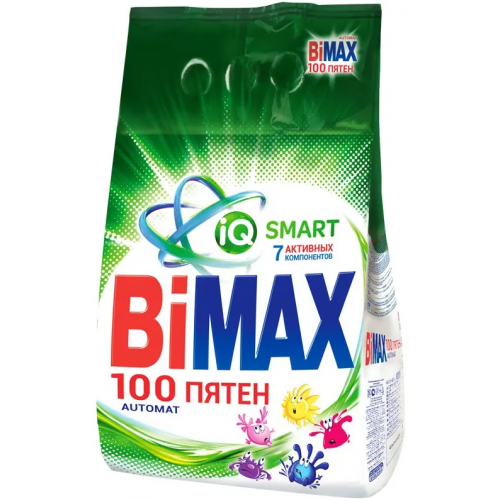 Стиральный порошок Bimax 100 Пятен 3 кг автоматическая