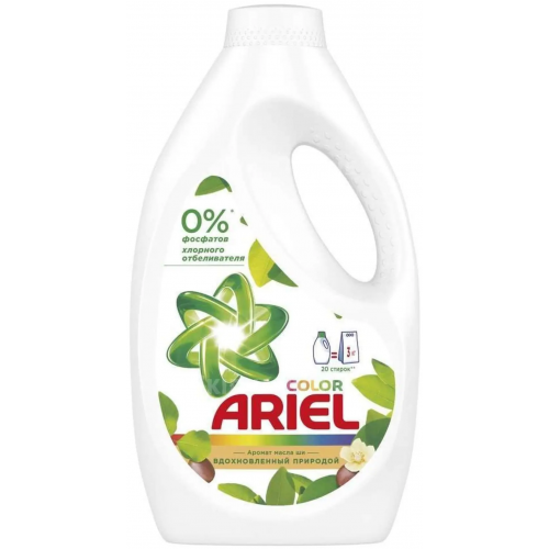 Гель для стирки Ariel Color Аромат Масла Ши 1.04 л