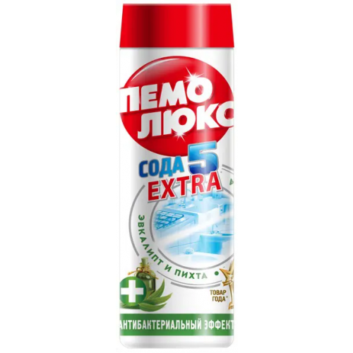 Порошок чистящий Пемолюкс Сода 5 Эвкалипт и Пихта 480 г