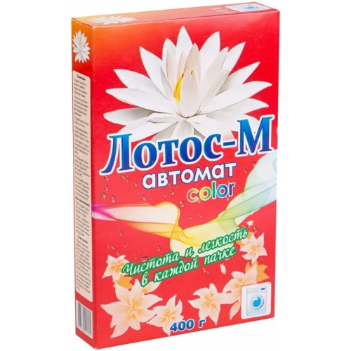 Стиральный порошок Лотос М Color 400 г