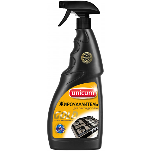 Жироудалитель для плит и духовок Unicum Gold 750 мл