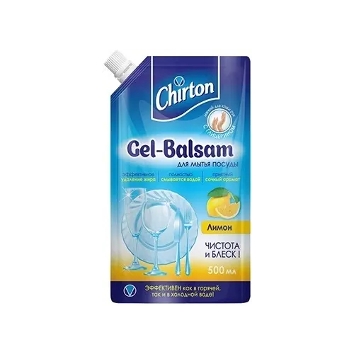 Средство для мытья посуды Чиртон Gel Balsam Лимон 500 мл