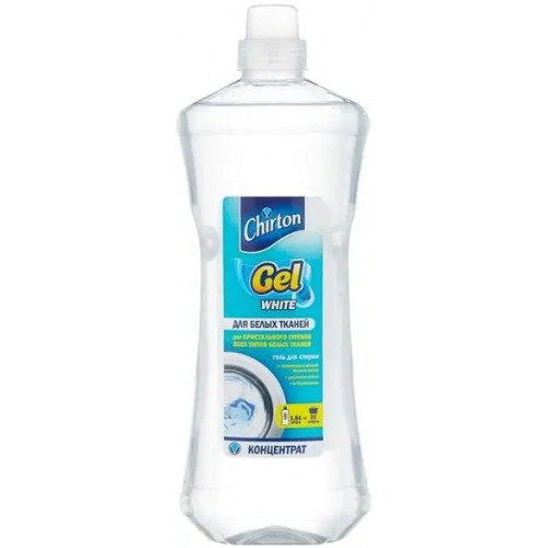 Гель концентрат для стирки белых тканей Чиртон Gel White 1.54 л