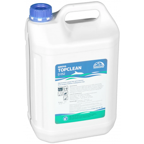 Средство для мытья всех водостойких поверхностей Dolphin Imnova Topclean D 052 5 л