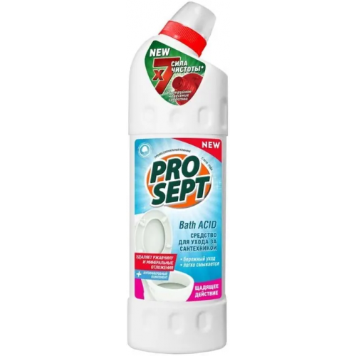 Средство для ухода за сантехникой Просепт Professional Bath Acid 1 л