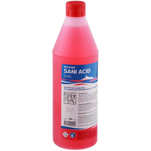 Средство для очистки минеральных отложений Dolphin Sani Acid D 011 1 л