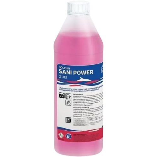Средство для очистки от минеральных отложений Dolphin Sani Power D 013 1 л