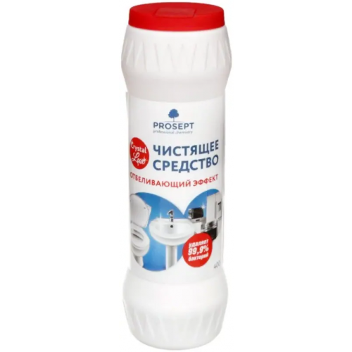 Чистящее средство с отбеливающим эффектом Просепт Crystal Lux 400 г