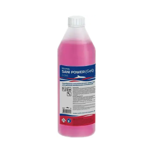 Гелеобразное средство для удаления минеральных отложений Dolphin Sani Power Gel D 066 1 л