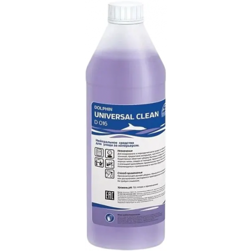 Нейтральное средство для ухода за интерьером Dolphin Universal Clean D 016 1 л