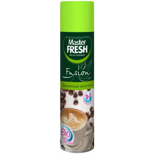 Освежитель воздуха аэрозоль Master Fresh Ароматный Капучино 300 мл