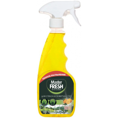 Средство для стекол и поверхностей Master Fresh Аромат Лимона 500 мл