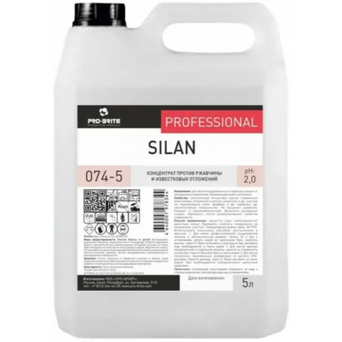Концентрат против известковых отложений и ржавчины Pro-Brite Silan 5 л