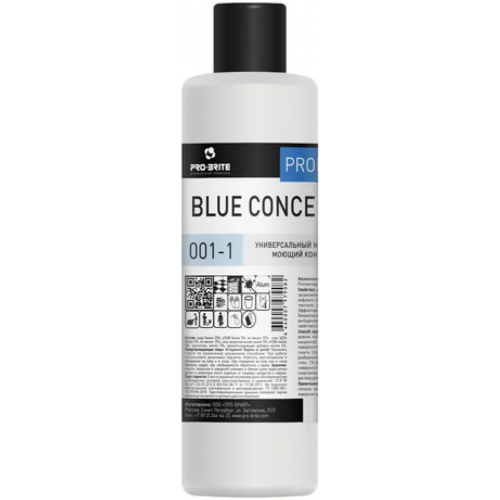Универсальный низкопенный моющий концентрат Pro-Brite Blue Concentrate 1 л