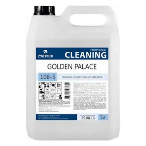 Моющий концентрат для фасадов Pro-Brite Golden Palace 5 л