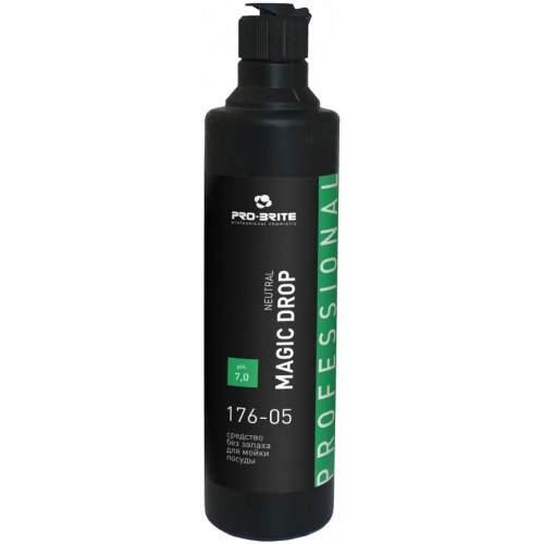 Моющее средство без запаха для посуды Pro-Brite Magic Drop Neutral 500 мл