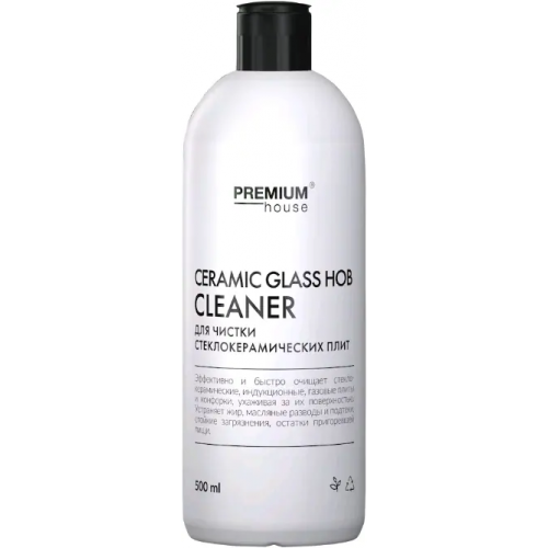 Средство для чистки стеклокерамических плит Premium House Ceramic Glass Hob Cleaner 500 мл