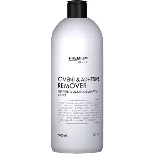 Удалитель остатков цемента и клея Premium House Cement & Adhesive Remover 1 л