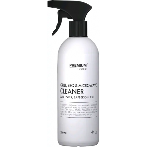 Чистящее средство для гриля, барбекю и свч печей Premium House Grill, BBQ & Microwave Cleaner 500 мл