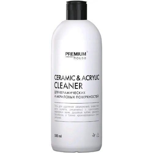 Чистящий гель для керамических и акриловых поверхностей Premium House Ceramic & Acrylic Cleaner 500 мл