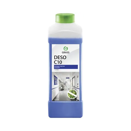 Моющее средство с дезинфицирующим эффектом Grass Deso C10 1 л