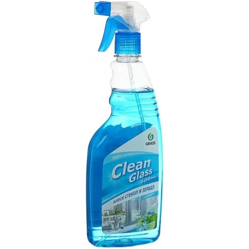 Очиститель стекол и зеркал Grass Clean Glass Голубая Лагуна 600 мл