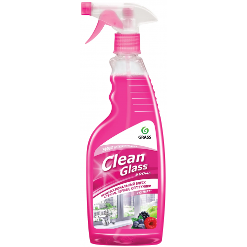 Очиститель стекол и зеркал Grass Clean Glass Лесные Ягоды 600 мл