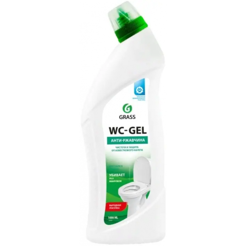 Средство для чистки сантехники Grass WC Gel Антиржавчина 1 л