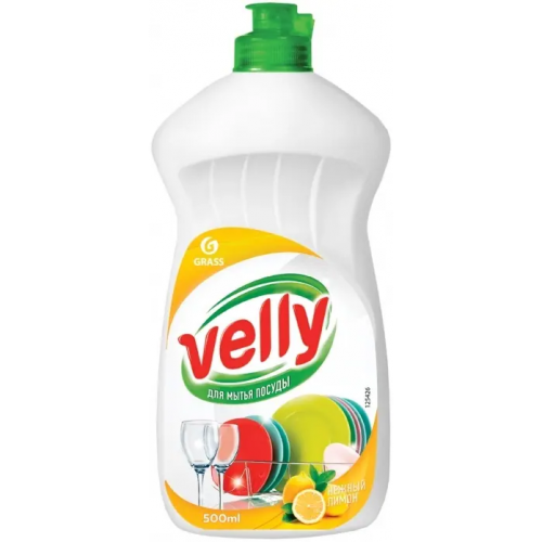 Средство для мытья посуды Grass Velly Нежный Лимон 500 мл