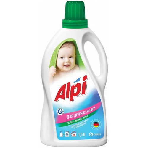 Гель концентрат для детских вещей Grass Alpi 1.5 л