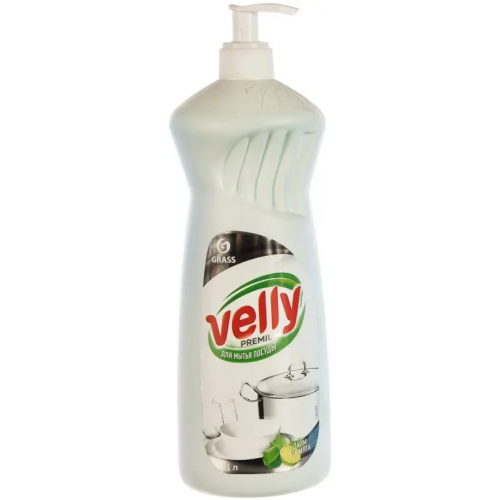 Средство для мытья посуды Grass Velly Premium Лайм и Мята 1 л