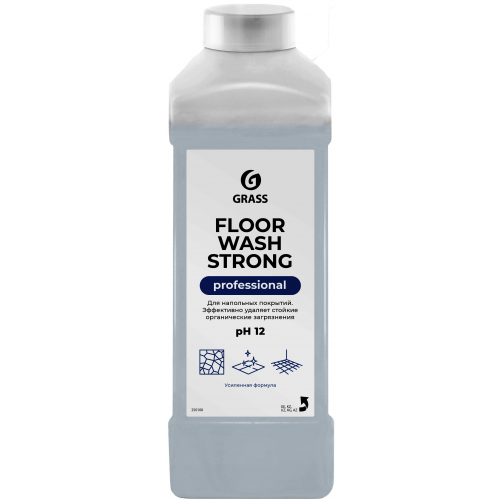Щелочное средство для мытья пола Grass Professional Floor Wash Strong 1 л