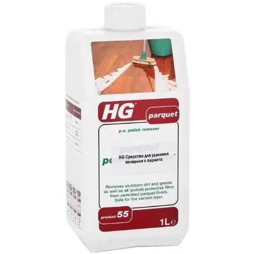 Средство для удаления полироля с паркета HG 1 л