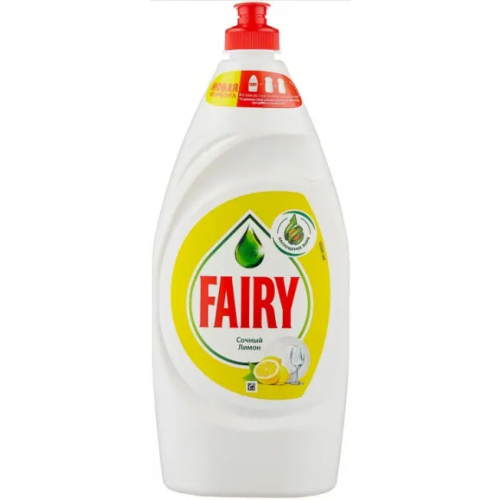 Средство для мытья посуды Fairy Сочный Лимон 900 мл 12 бутылок флип топ