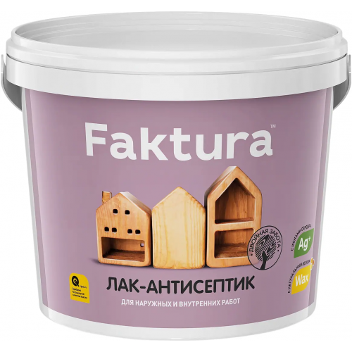 Лак антисептик Faktura 2.7 л тик